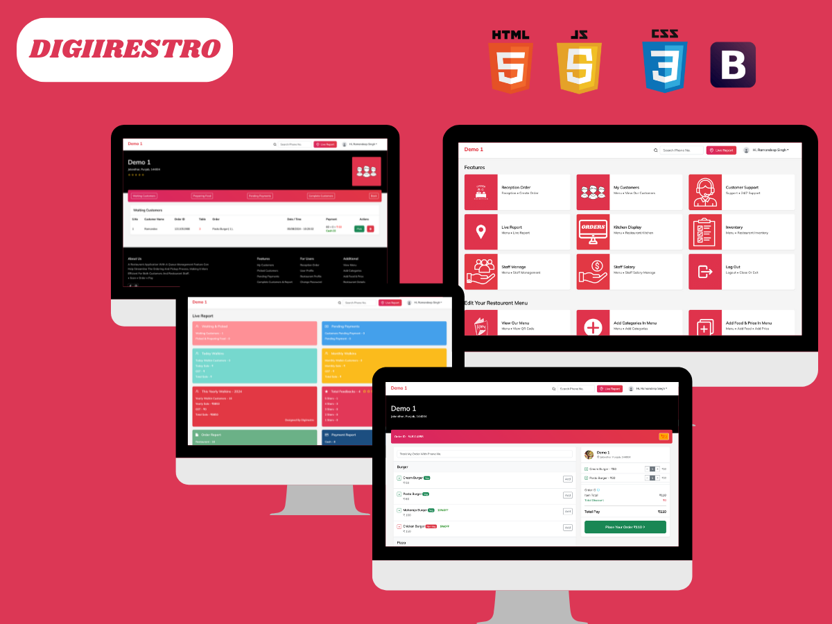 Restaurant Website Project